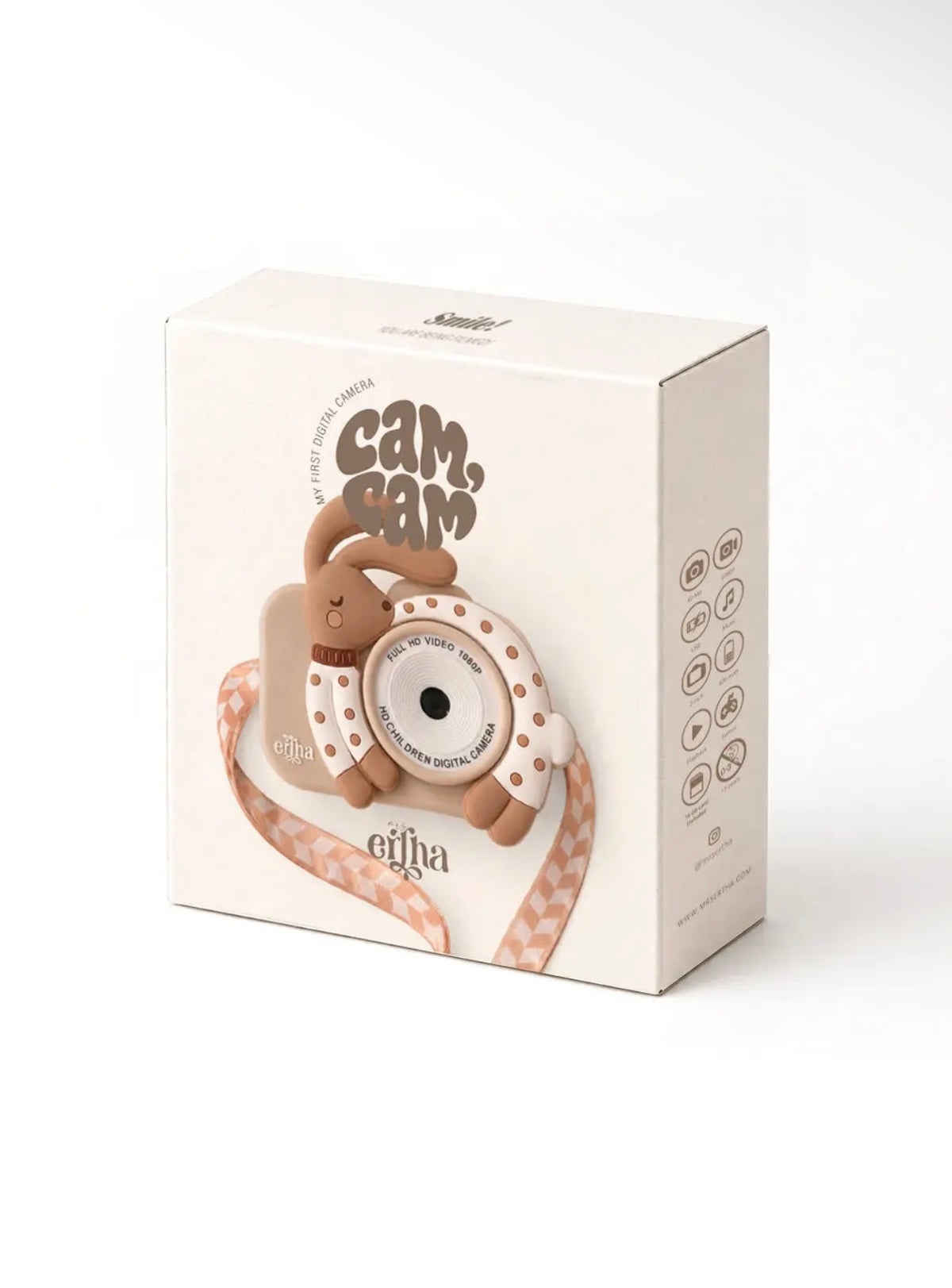 📸 CamCam – Appareil photo numérique pour enfants - Rabbit