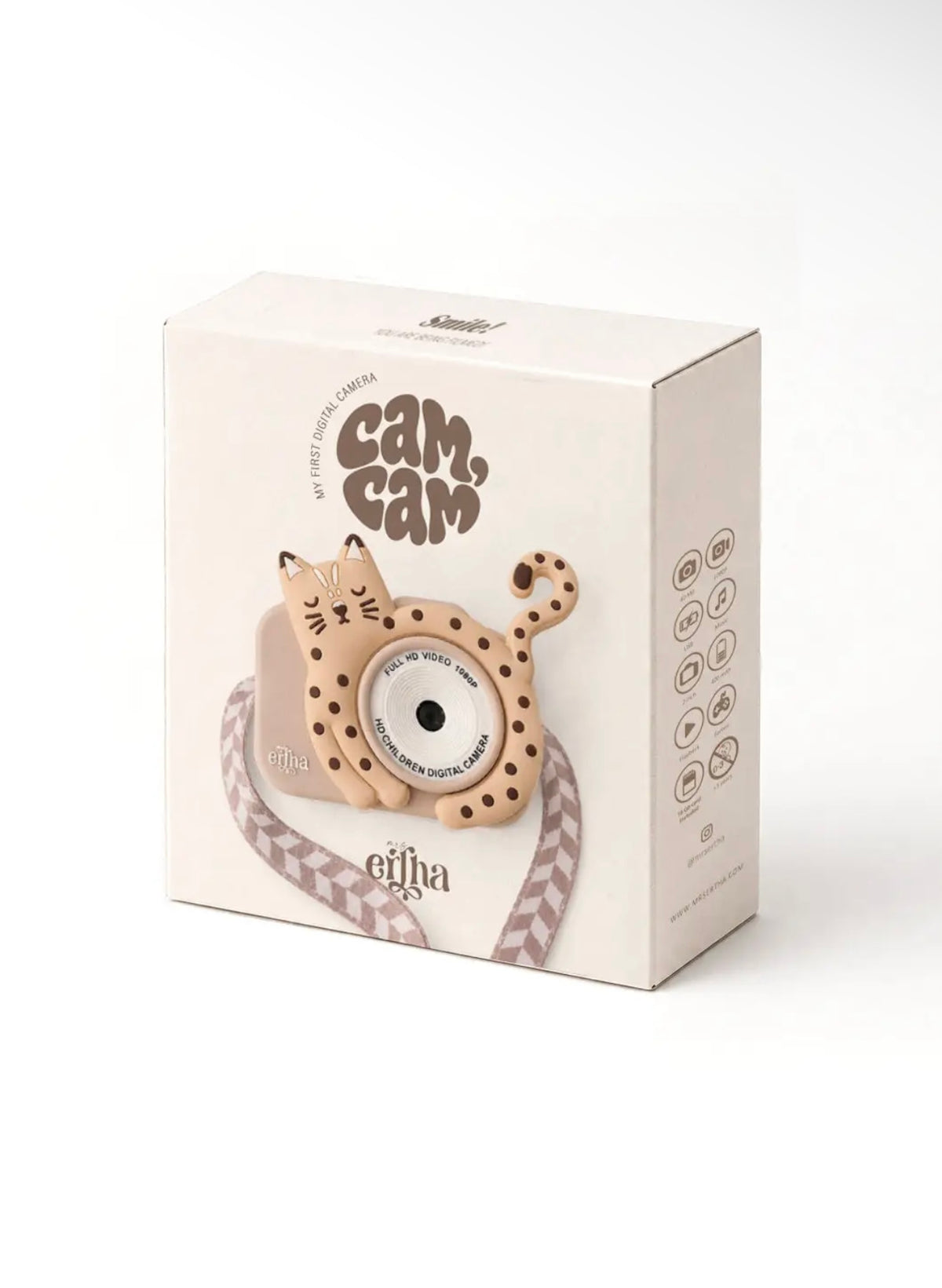 📸 CamCam – Appareil photo numérique pour enfants - Cat