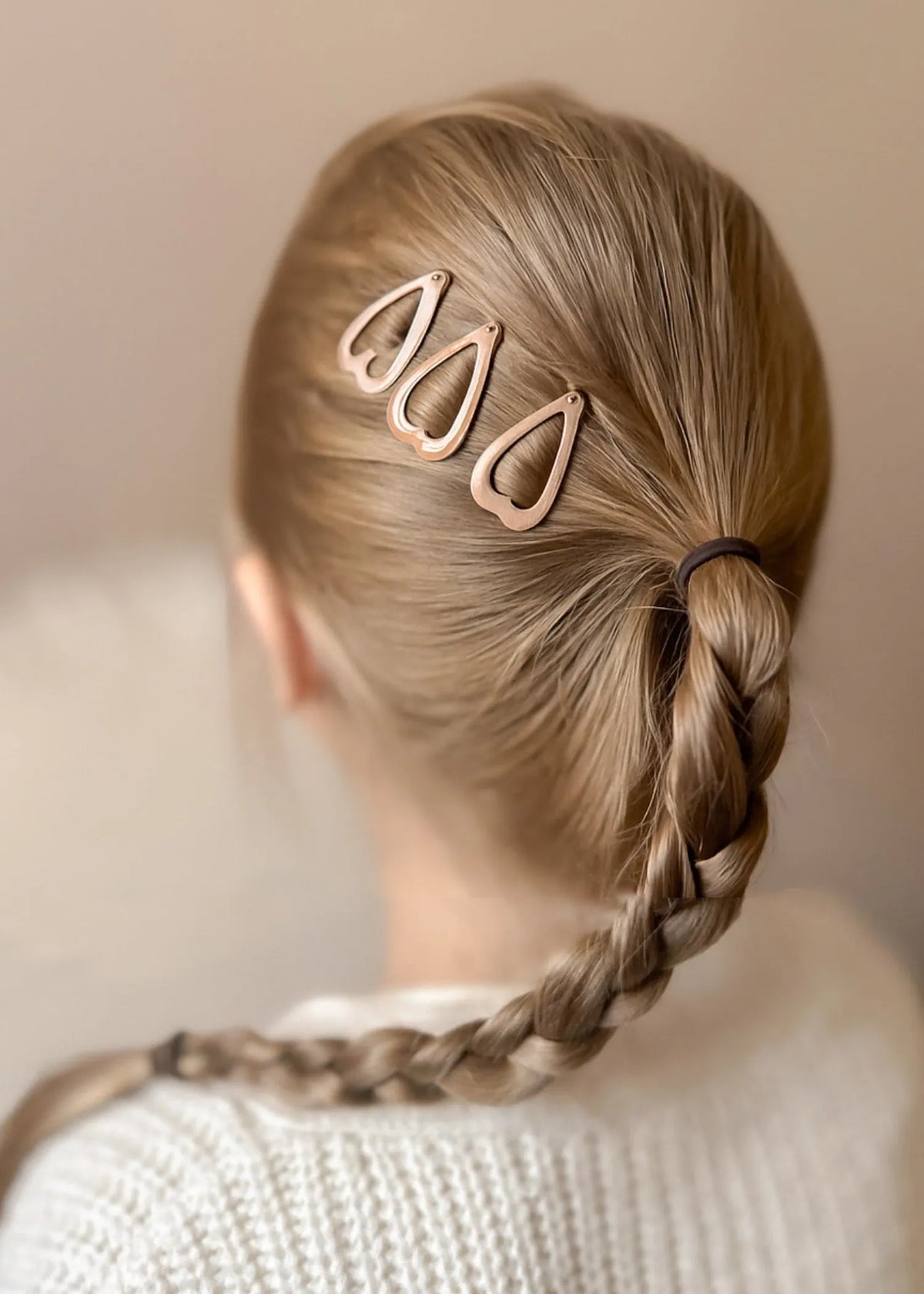 Pinces à cheveux chérie à paillettes - Multicolore
