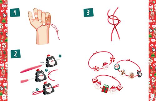 MES JOLIS BIJOUX - MES PREMIERS BRACELETS DE NOËL