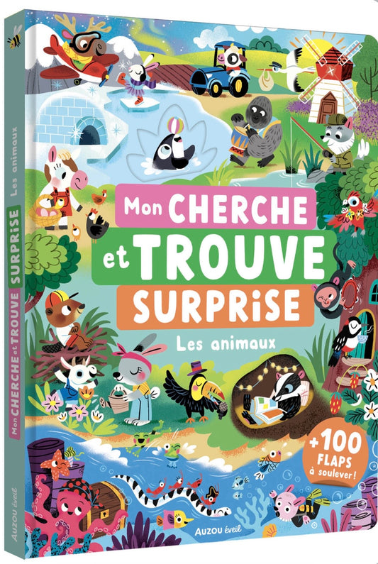 Cherche et trouve surprise - Les animaux