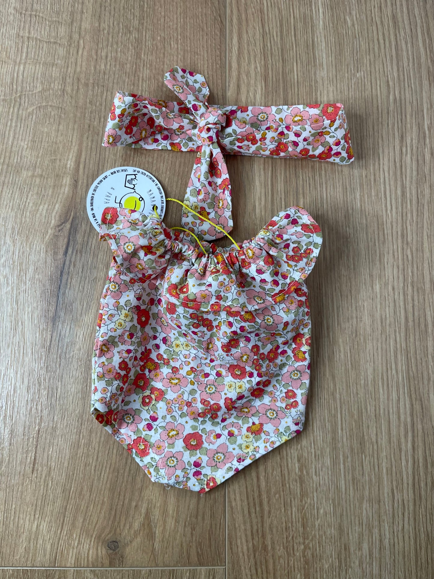 Barboteuse Fleurs