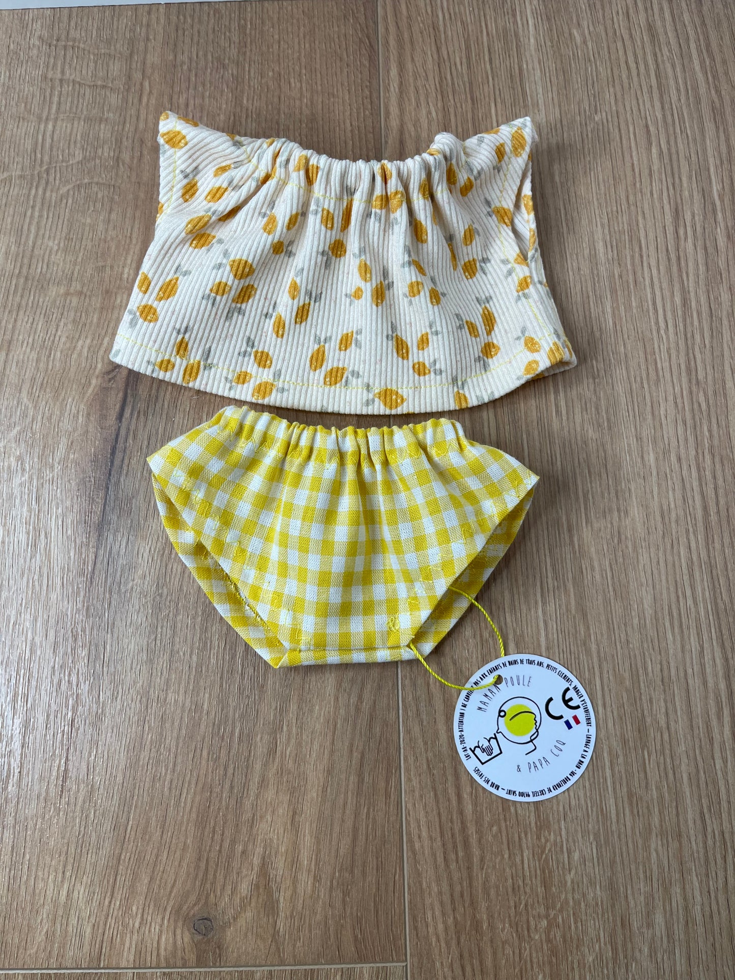 Ensemble T-Shirt et Culotte Poupée