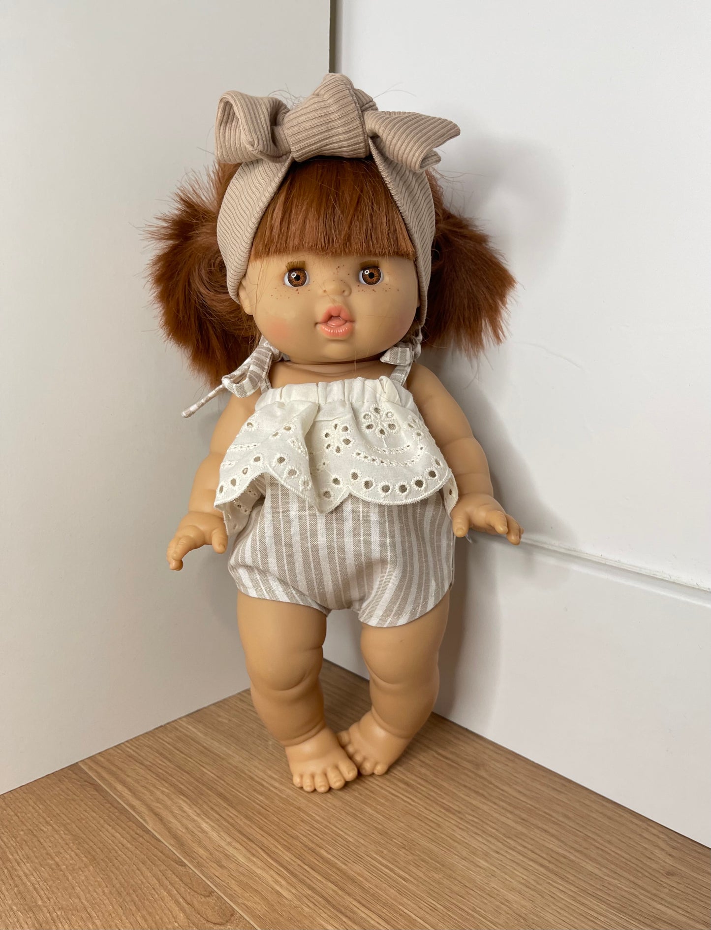 Barboteuse Sable avec bandeau