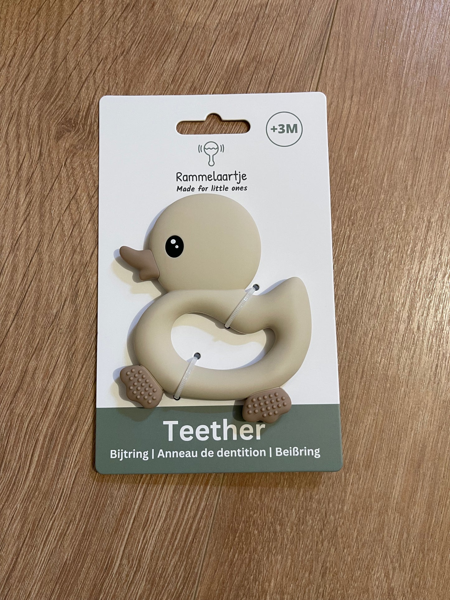 Anneau de dentition en silicone – douceur & réconfort