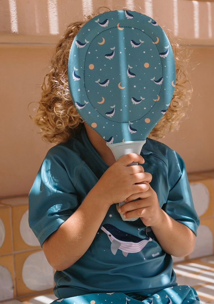 Raquettes de Plage Whale Teal