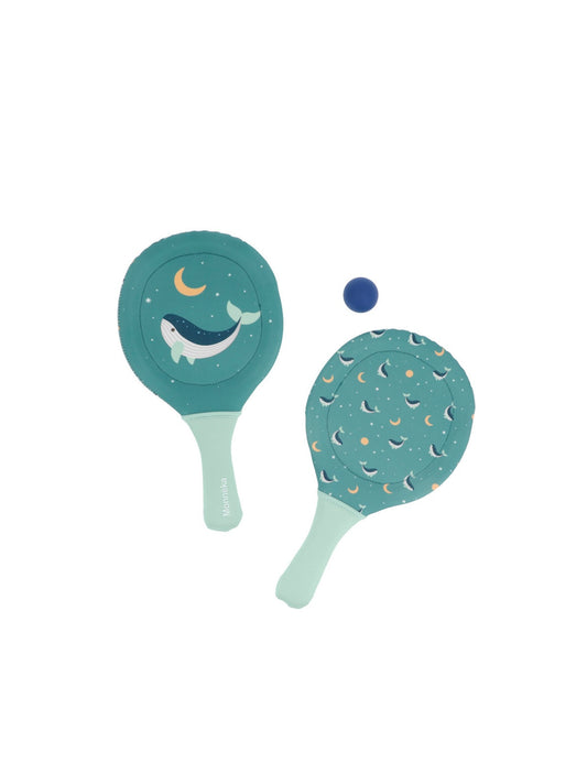 Raquettes de Plage Whale Teal