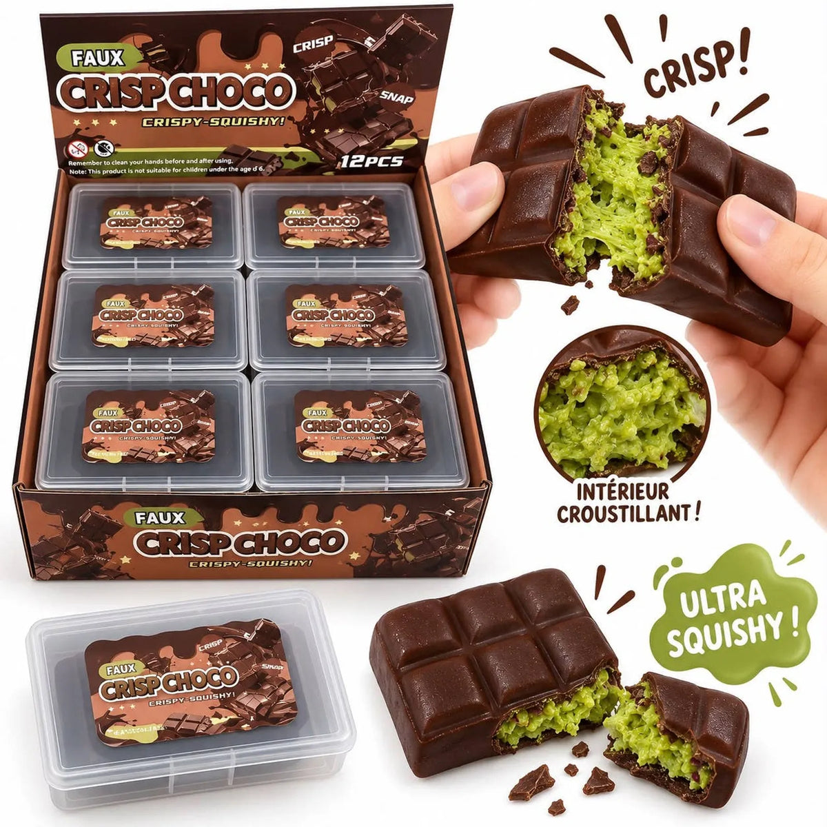 Squishy Crispy Chocolat