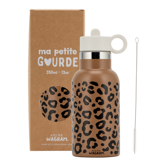 Gourde Léopard Caramel