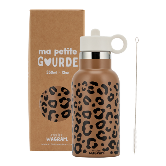 Gourde Léopard Caramel