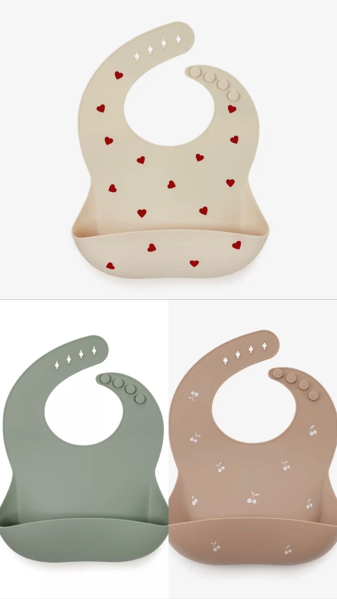 Bavoir silicone