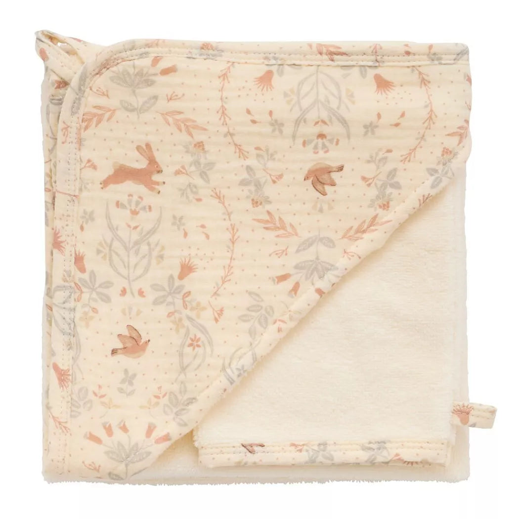 Cape de bain & Gant Enchanted Garden