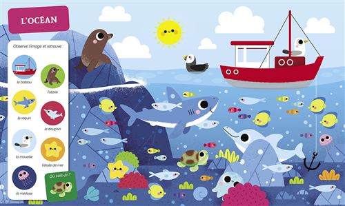 Cherche et trouve des tout petits - Tous a l'eau !