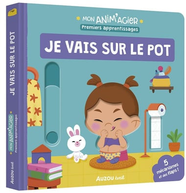 Mon anim'agier - Premiers apprentissages : Je vais sur le pot