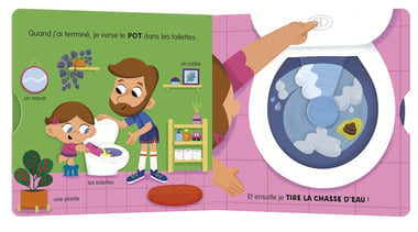 Mon anim'agier - Premiers apprentissages : Je vais sur le pot