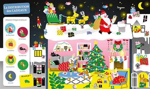 CHERCHE ET TROUVE DES TOUT-PETITS - À NOËL
