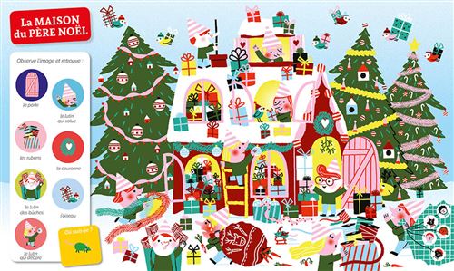 CHERCHE ET TROUVE DES TOUT-PETITS - À NOËL
